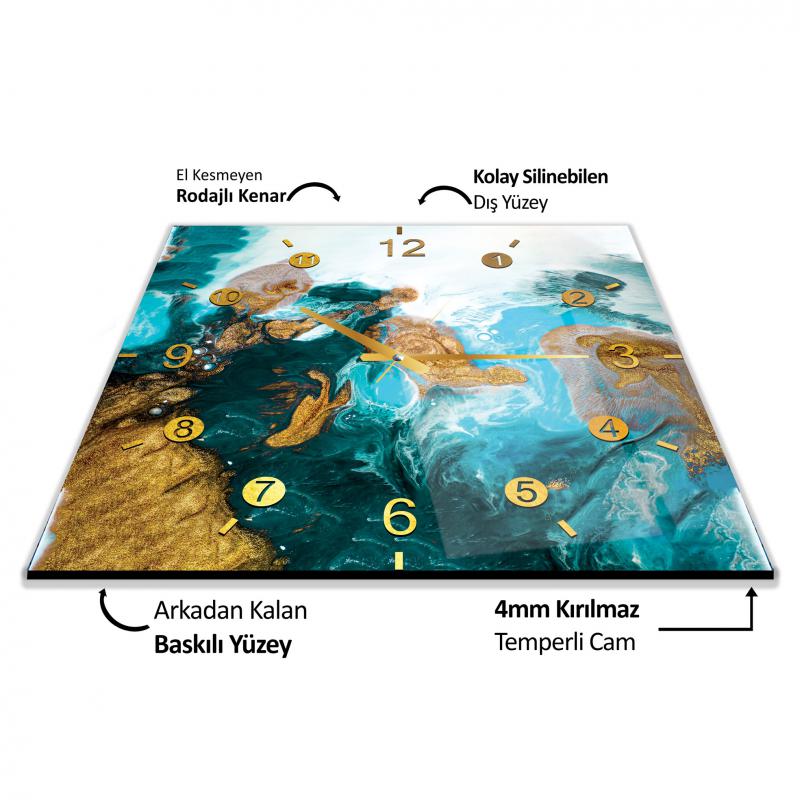 Renkli%20Mermer%20Cam%20Saat%20-%2040%20cm