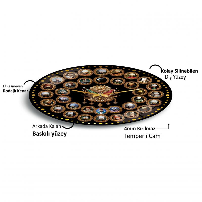 Osmanlı%20Padişahları%20Cam%20Saat%20-%2040%20cm