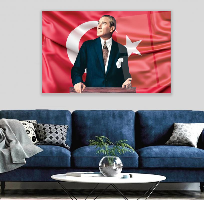 Atatürk%20ve%20Bayrak%20Cam%20Tablo