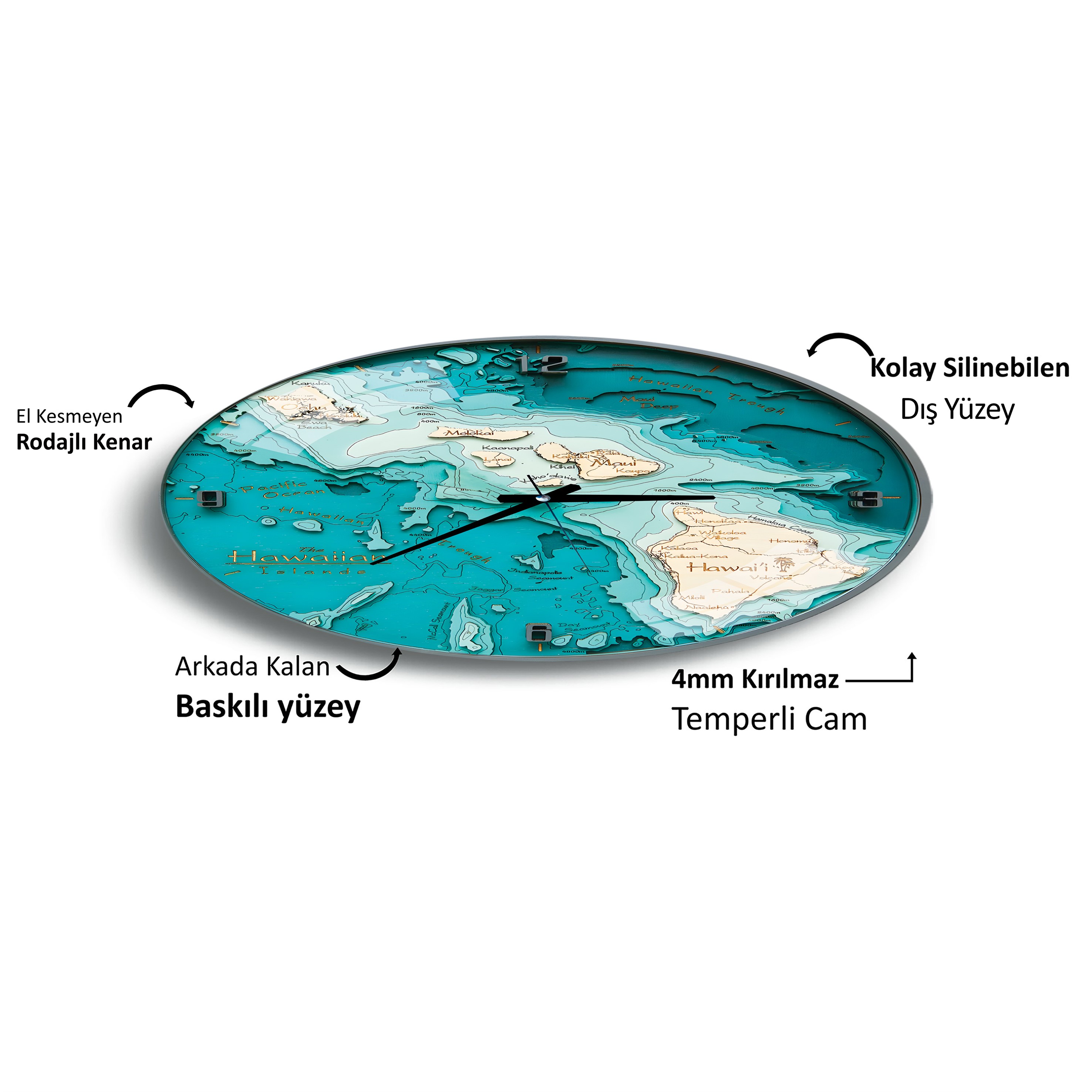 Hawaii%20Adası%20Cam%20Saat%20-%2060%20cm