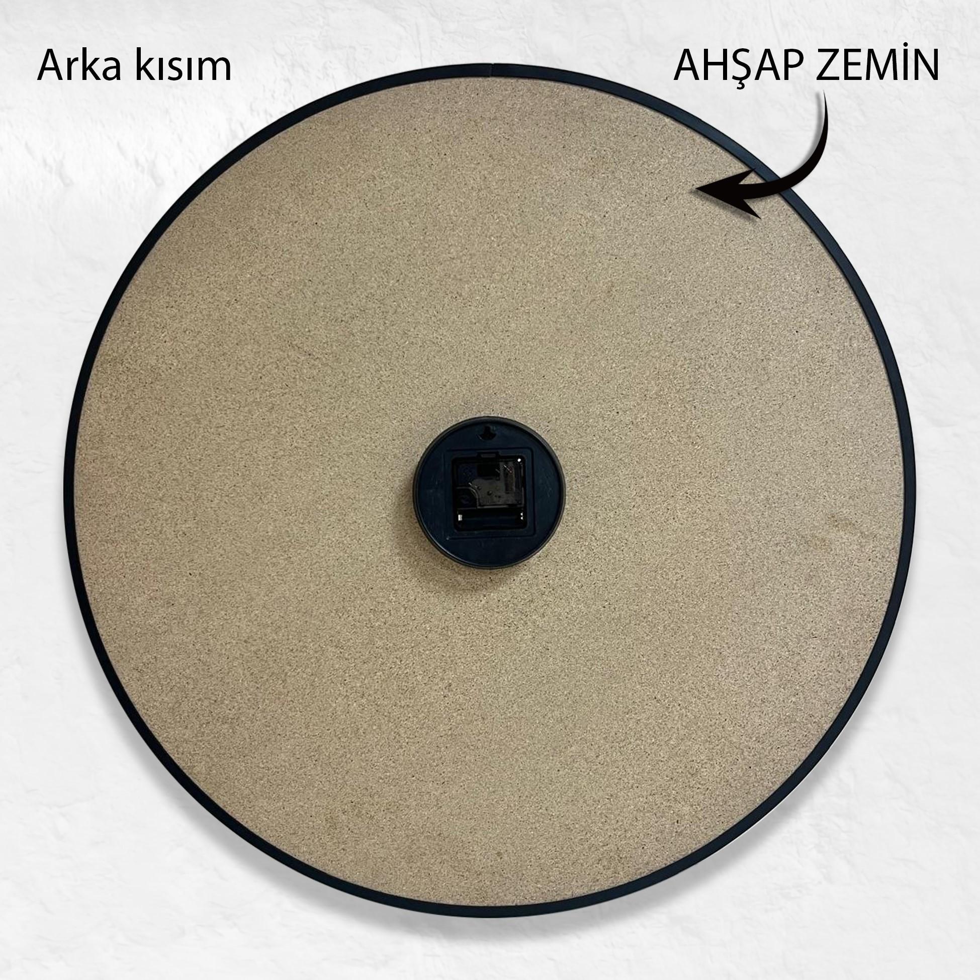 Hz.%20Ali%20Kanvas%20(Ahşap)%20Duvar%20Saati%20-%2050%20cm