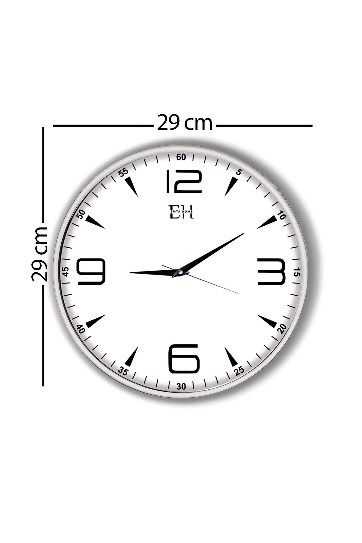 Modern%20Duvar%20Saati%20Beyaz%20-%2029%20cm