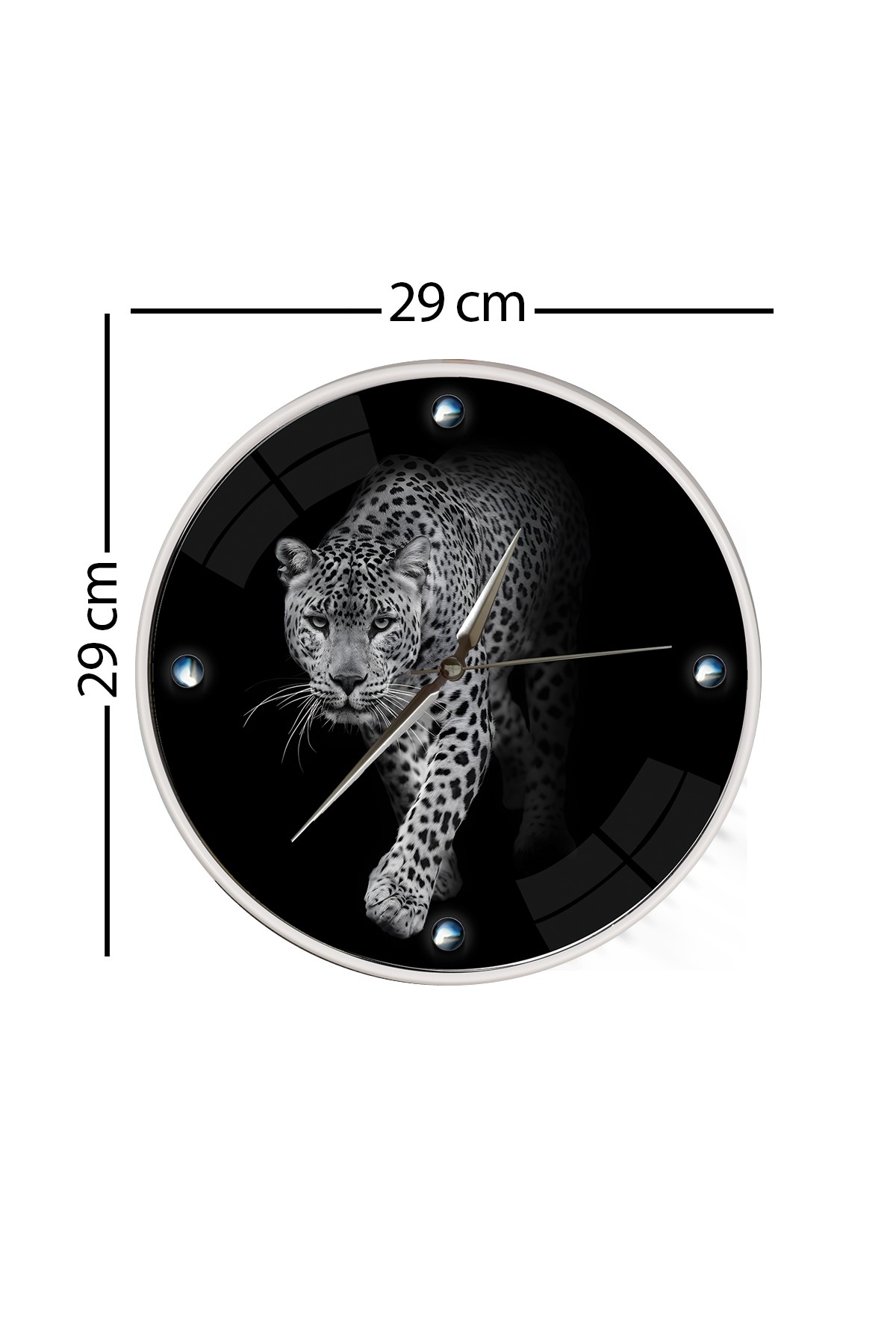 Leopar%20Duvar%20Saati%20-%2029%20cm